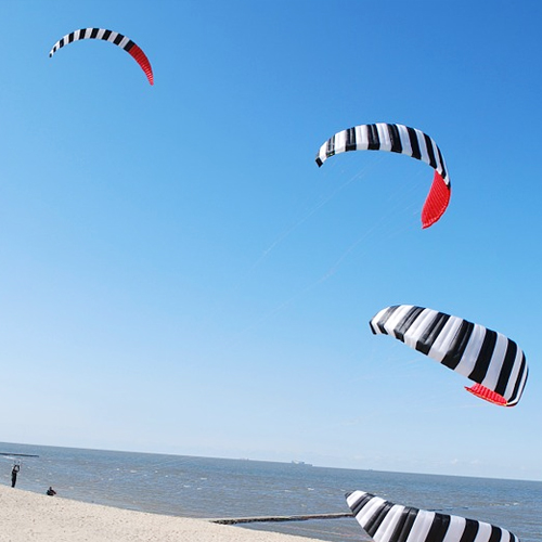 Kite surfing